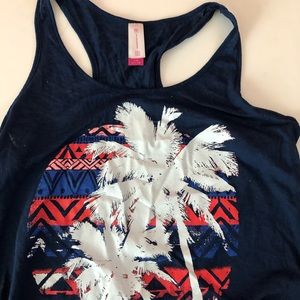 Navy blue tank